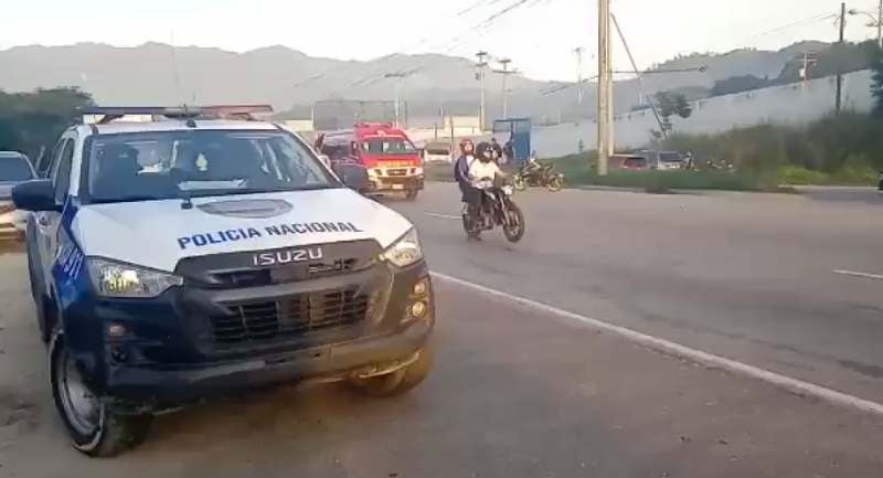 Motociclistas atropellados en Choloma