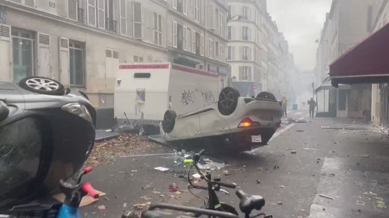 protestas tras el tiroteo en París