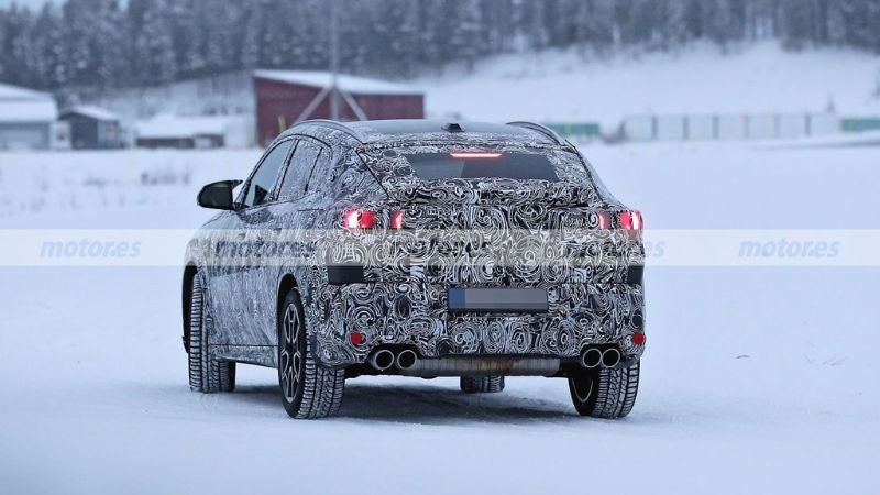 pruebas en invierno del BMW X2 M35i