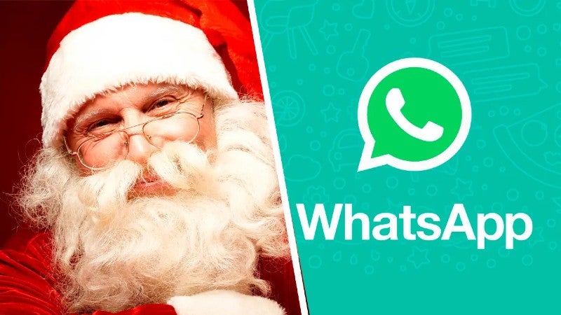 WhatsApp modo Navidad