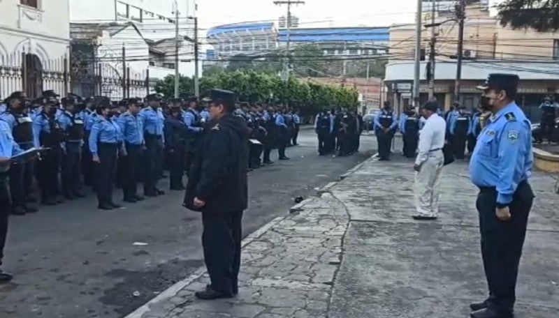 Policía Nacional operativos en Tegucigalpa