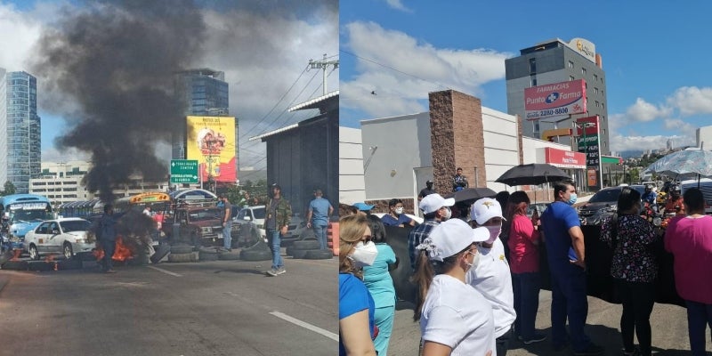 PROTESTAS HONDURAS