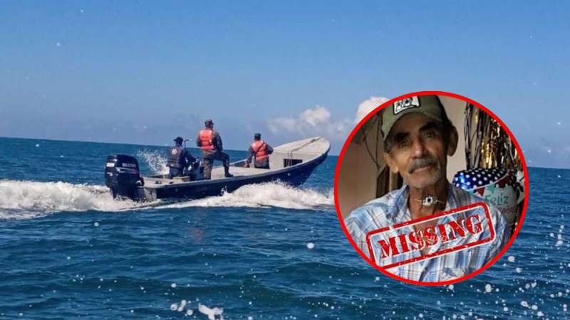 Pescador que desapareció en La Ceiba
