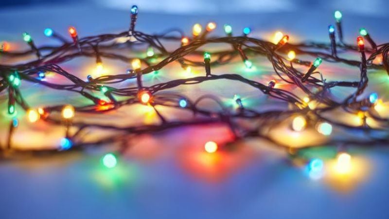 luces LED para Navidad