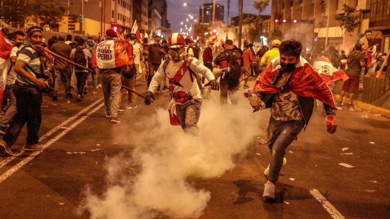 Muertos por protestas Perú