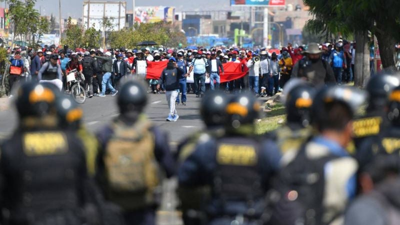 Muertos por protestas Perú