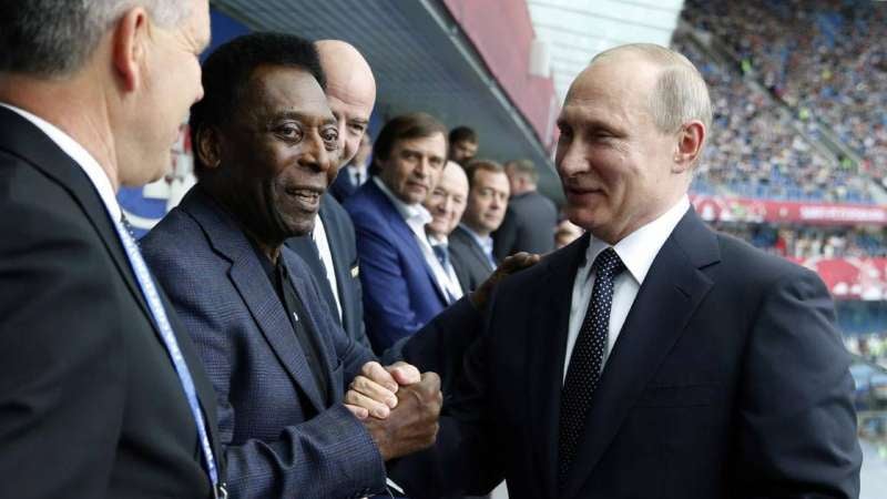 Vladimir Putin condolencias por Pelé