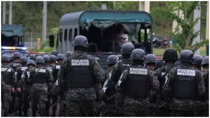 garantías suspendidas por estado de excepción en Honduras
