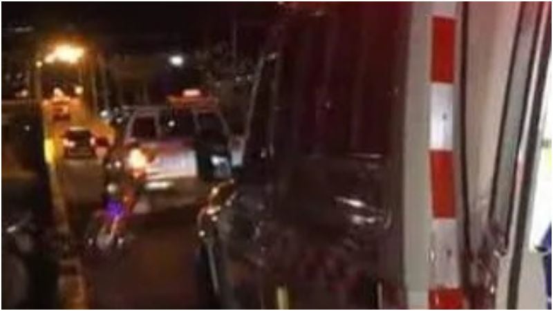 Tres heridos deja choque entre moto y transeúnte en Tegucigalpa