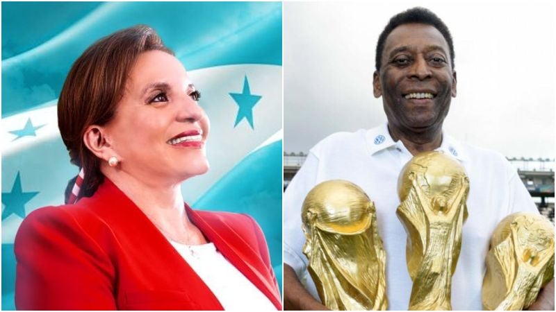 Xiomara Castro sobre muerte de Pelé