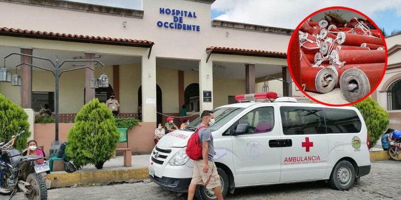 pólvora niño hospital de Copán