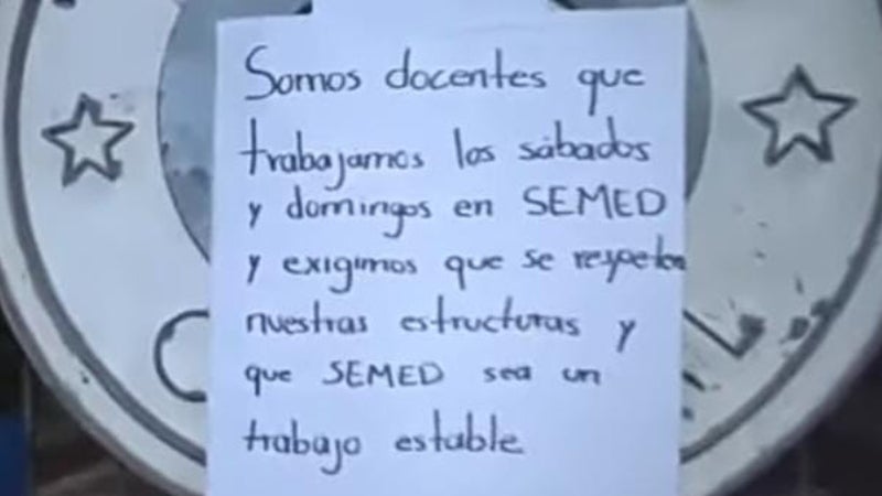 docentes interinos plazas Vicente Cáceres