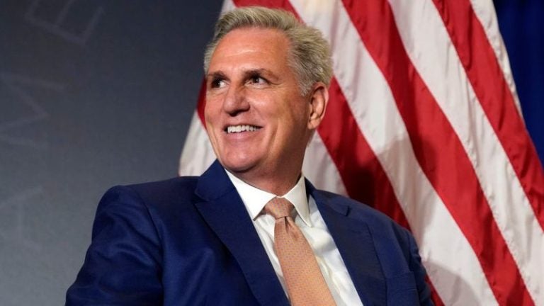 Kevin McCarthy, presidente de la Cámara de Representantes de EEUU