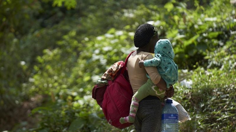 Migración mujeres y niñas