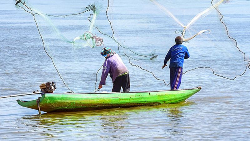 Pescadores acuerdo con MiAmbiente