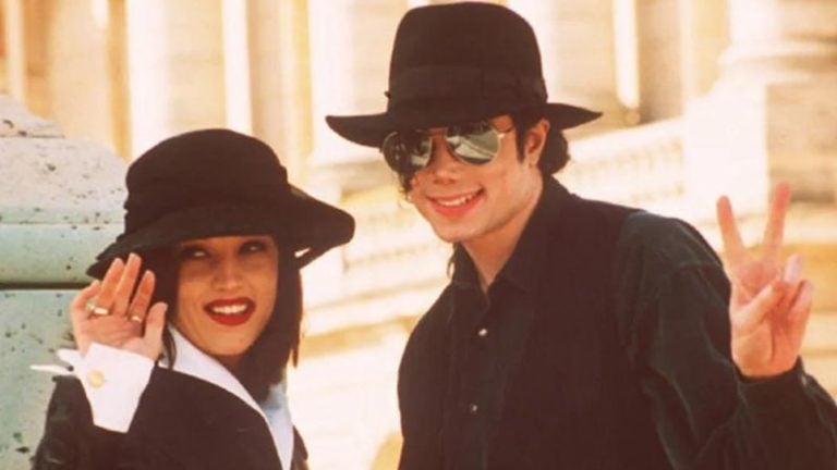 Lisa Presley y Michael Jackson