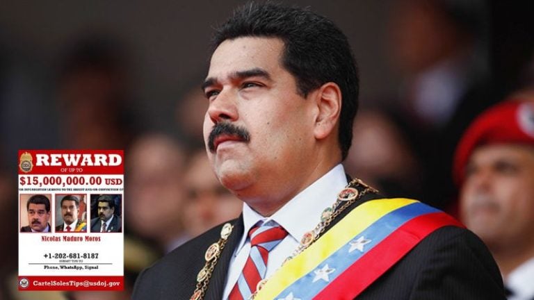 EEUU: Recompensa de $15 millones por Maduro sigue vigente