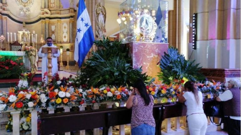 Esperan 1.5 millones de feligreses en Basílica Virgen de Suyapa