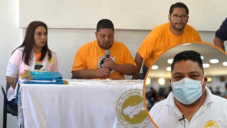 Osman Reyes reelecto presidente del Colegio de Periodistas