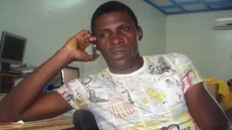 periodista muerto en Camerún