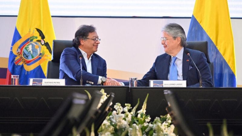 Acuerdo ambiental Colombia y Ecuador
