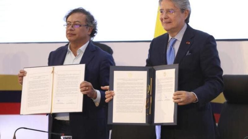 Acuerdo ambiental Colombia y Ecuador