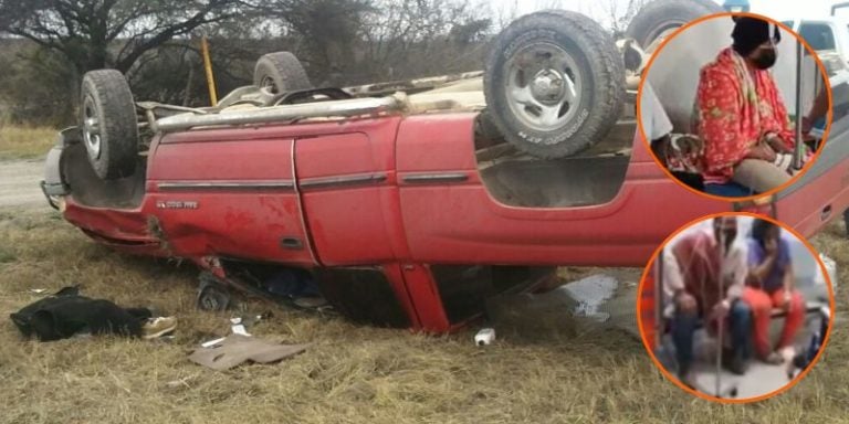 accidente El Paraíso padre dos hijas