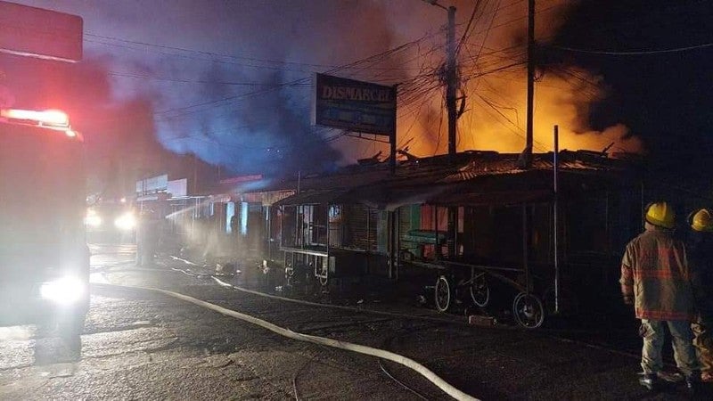 incendio mercado Choluteca