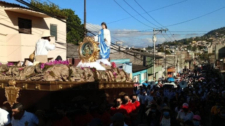 aniversario Virgen de Suyapa