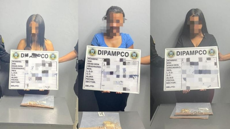 Capturan mujeres droga a "El Pozo"