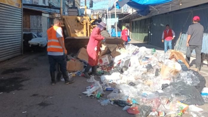 basura en mercados capitalinos