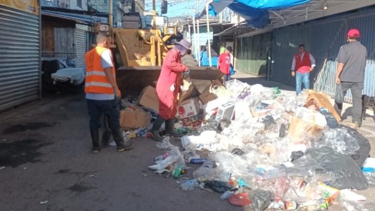 basura en mercados capitalinos