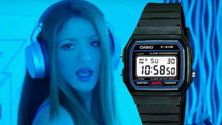 Shakira mención a Casio