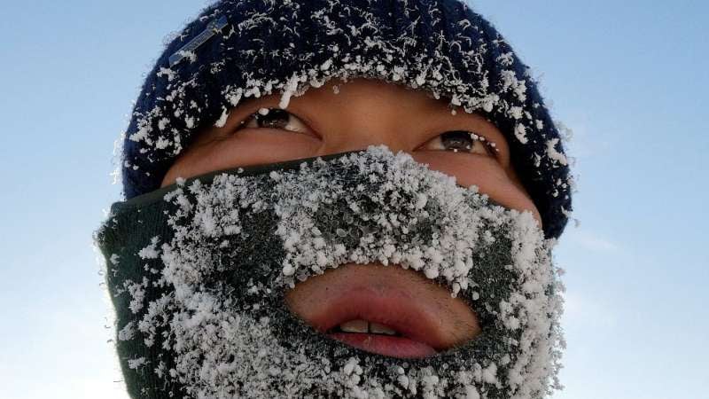 Récord de frío en China