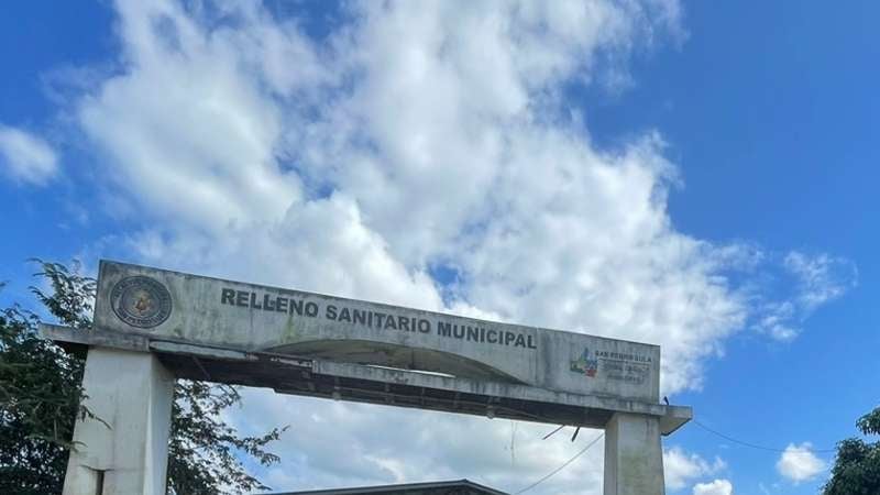 Relleno Sanitario Municipal en San Pedro Sula.