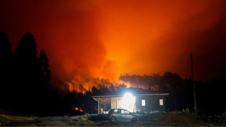 16 muertos incendios Chile