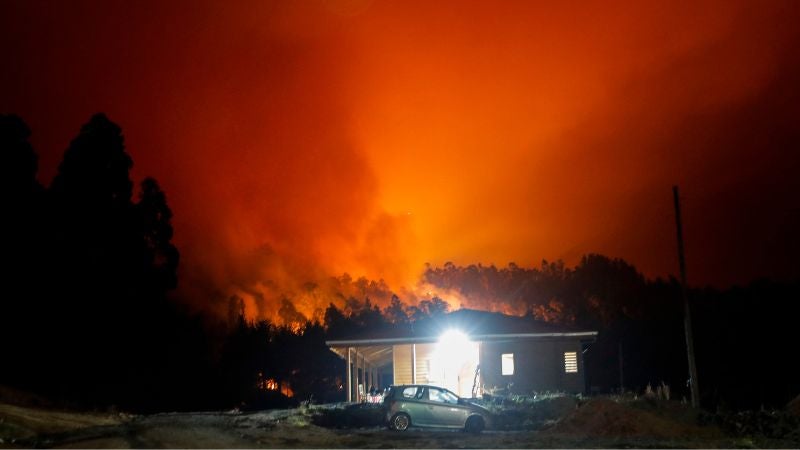 16 muertos incendios Chile