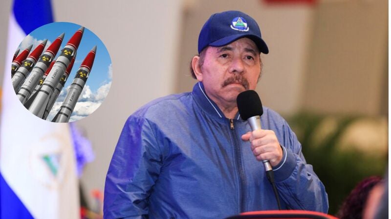 Daniel Ortega armita atómica