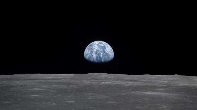 polvo lunar por cambio climático