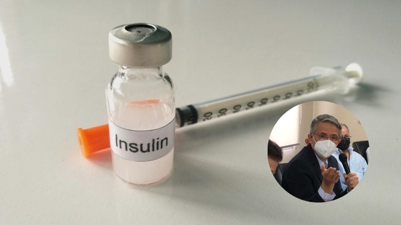 Matheu frascos de insulina