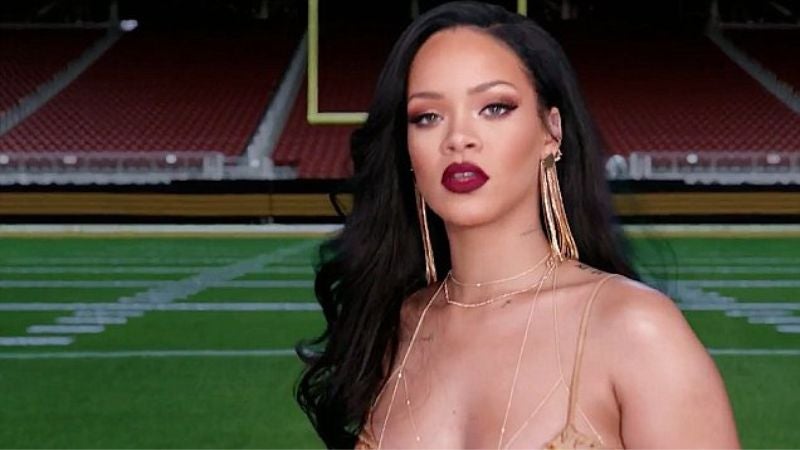 Rihanna sobre Super Bowl