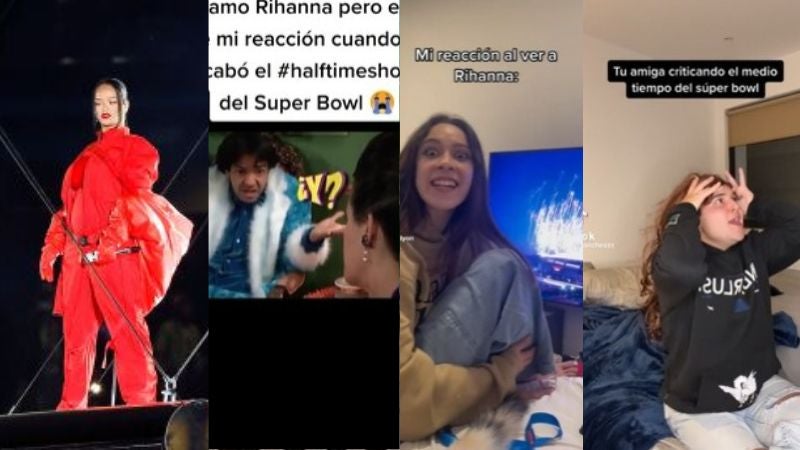 reacciones sobre Rihanna en Super Bowl