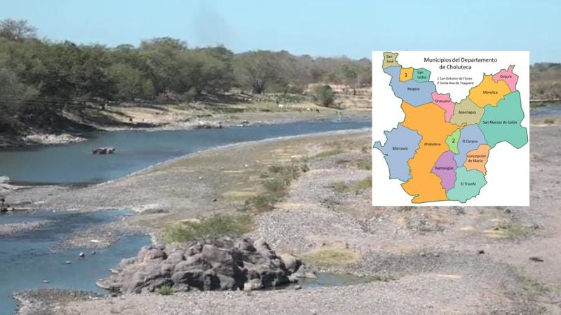 Emergencia municipios Choluteca agua