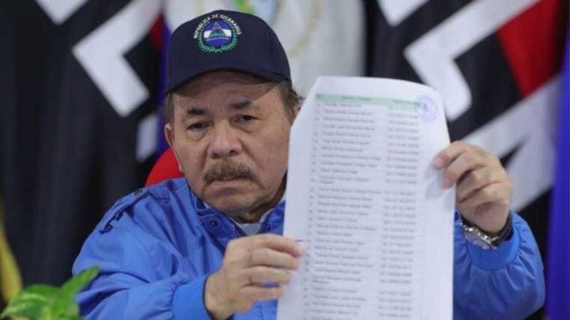 Nicaragua retira nacionalidad opositores