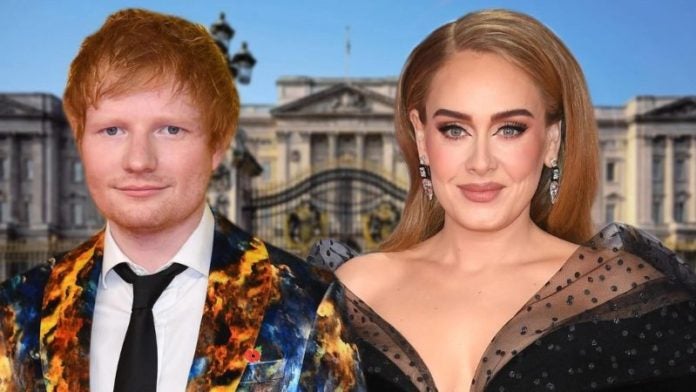 Ed Sheeran y Adele coronación Carlos III