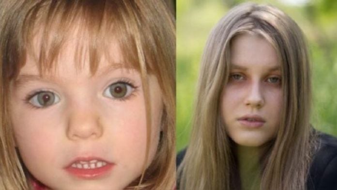 joven dice ser Madeleine McCann