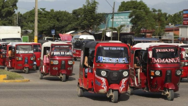 IHTT no comprar más mototaxis