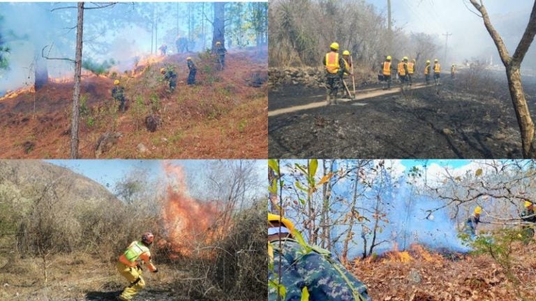 Incendios y sequía Honduras