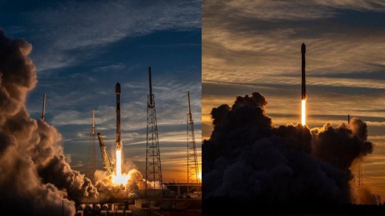 SpaceX lanza 21 satélites en órbita