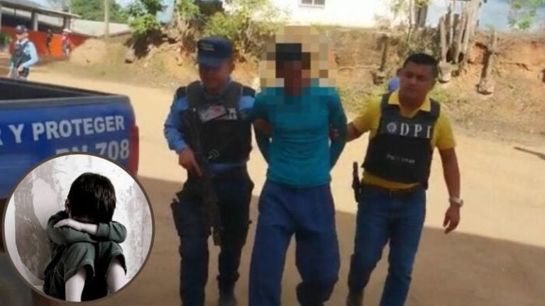 Capturan hombre acusado de violar a su hijo de 12 años en Olancho